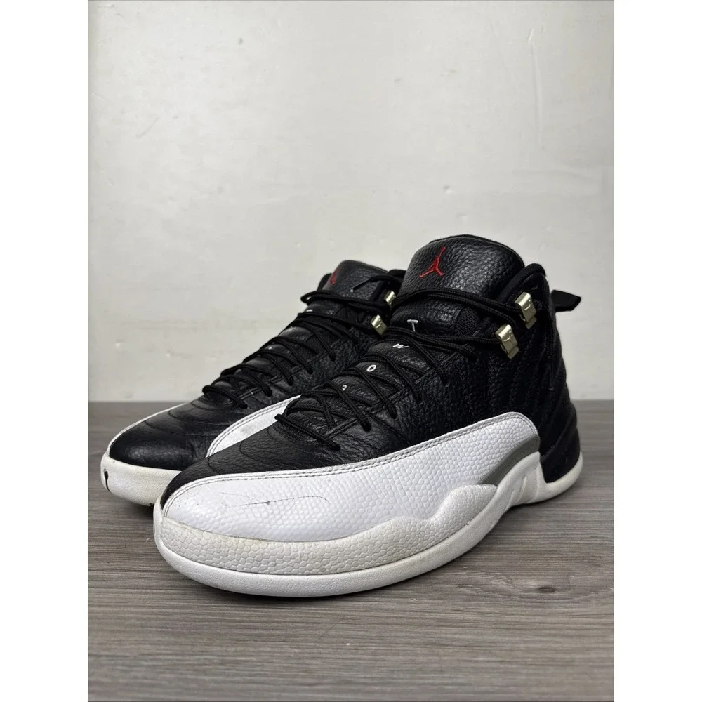 Air Jordan 12 Retro Playoff Black White CT8013-006 Men's Shoes Size 11